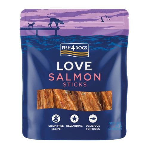Fish4Dogs Love Salmon Cubes 85g