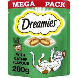 Dreamies Cat Treats Irresistible Catnip 200g