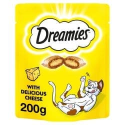 Dreamies Cat Treats Delicious Cheese 200g