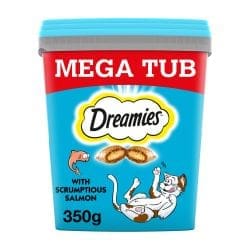 Dreamies Cat Treats Scrumptious Salmon 350g