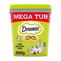 Dreamies Cat Treats Heavenly Tuna 350g