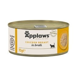 Applaws Natural Wet Cat Food Chicken Breast in Broth 70g