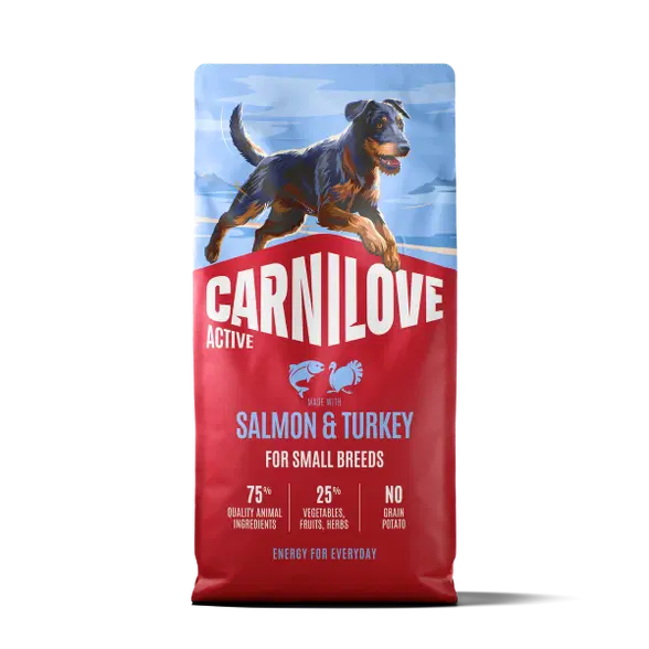 Carnilove Active Salmon & Turkey Small Breed 1.5kg -4kg