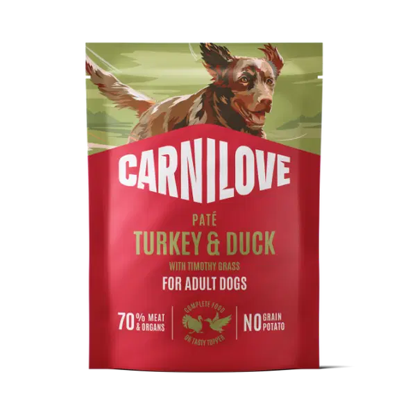 Carnilove Turkey & Duck with Timothy Grass Pouch 300g