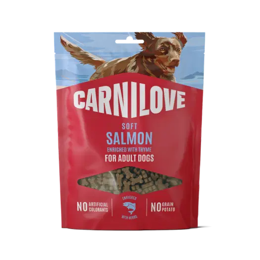 Carnilove Crunchy Dog Treats Salmon with Blueberries 200g
