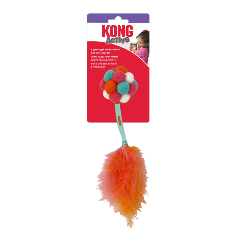 Kong Cat Active Bubble Ball (Assorted Colours)