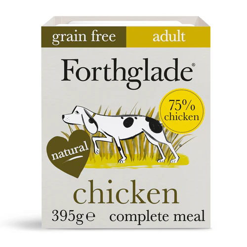 Forthglade Grain Free Chicken with Butternut Squash & Veg Complete Wet Food 395g
