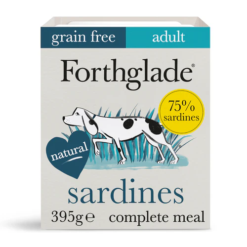 Forthglade Grain Free Sardine & Sweet Potato Complete Wet Food 395g