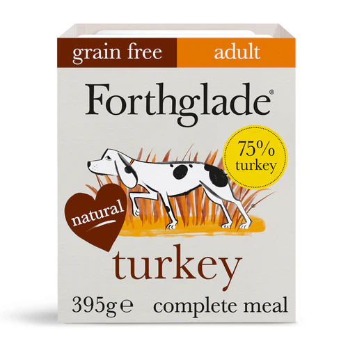 Forthglade Grain Free Turkey & Sweet Potato Complete Wet Food 395g