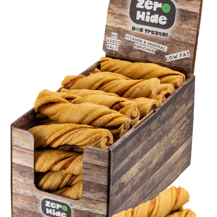 Zero Hide 5" Puff Chew Chicken with Peanut Butter