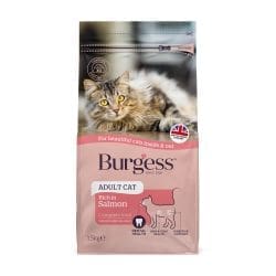Burgess Adult Dry Cat Food Scottish Salmon 1.5kg