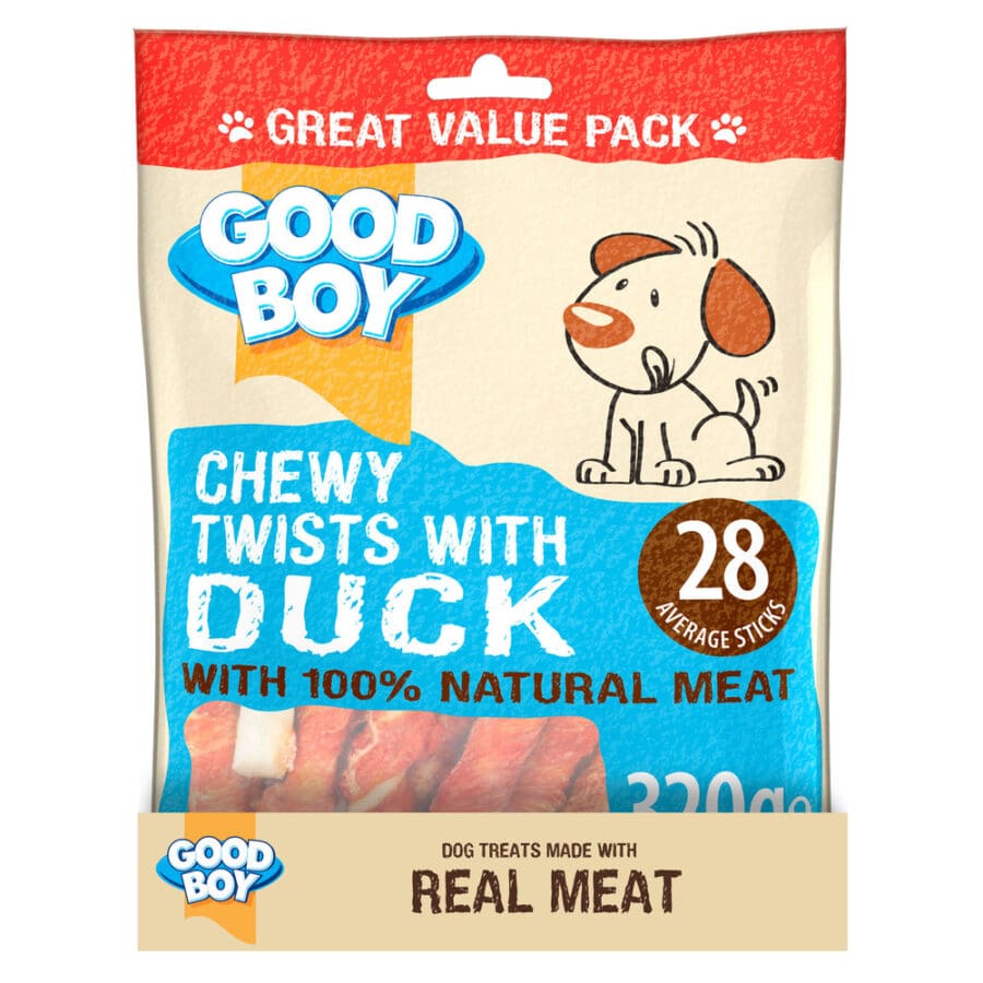 Good Boy Duck Twists 90g - 320g