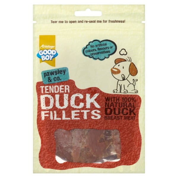 Good Boy Duck Fillets 80g - 320g