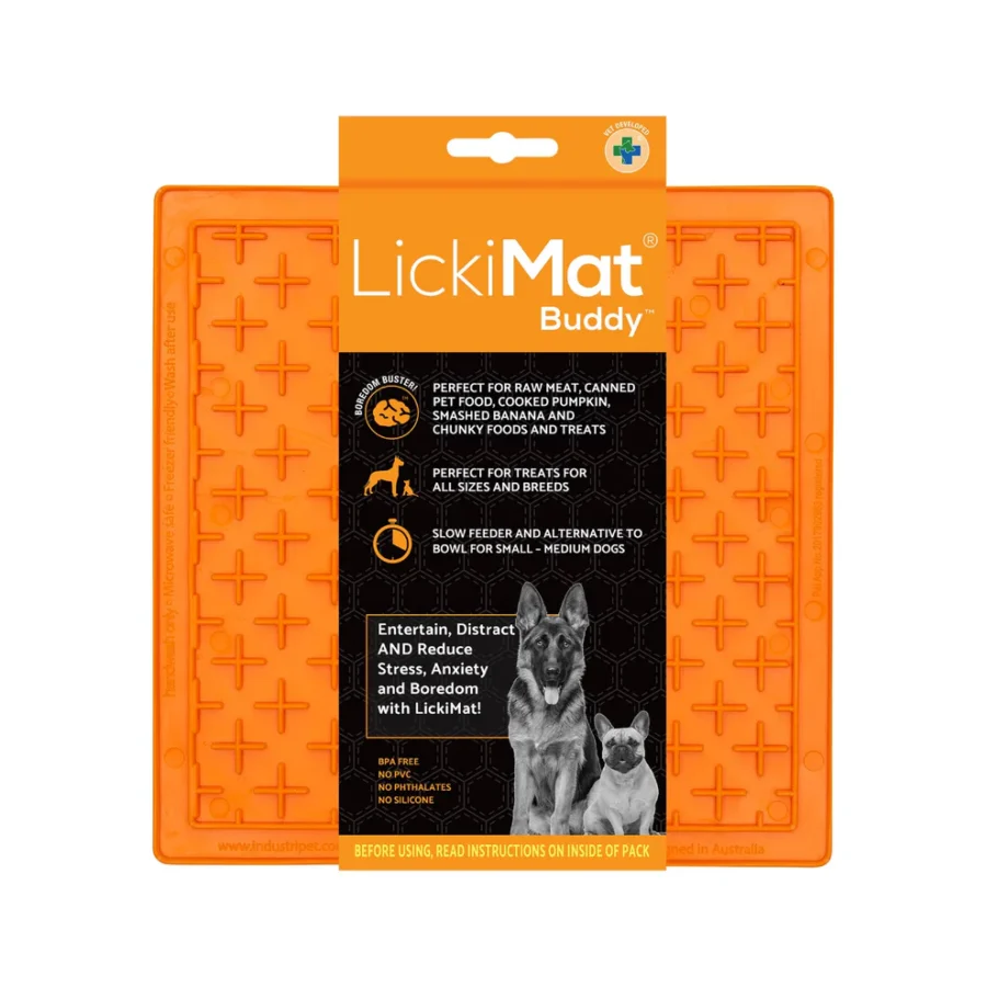 LickiMat Buddy Classic 20cm Orange