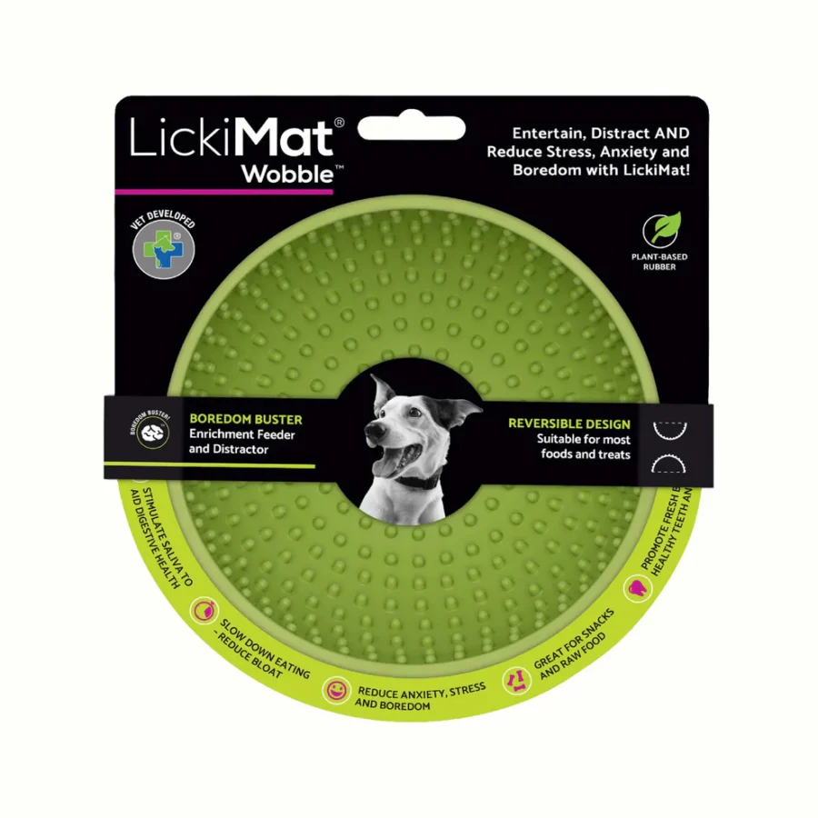 LickiMat Wobble Green