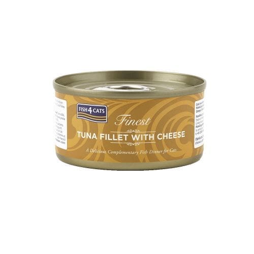 Fish4Cats Tuna Filet with Cheese 70g