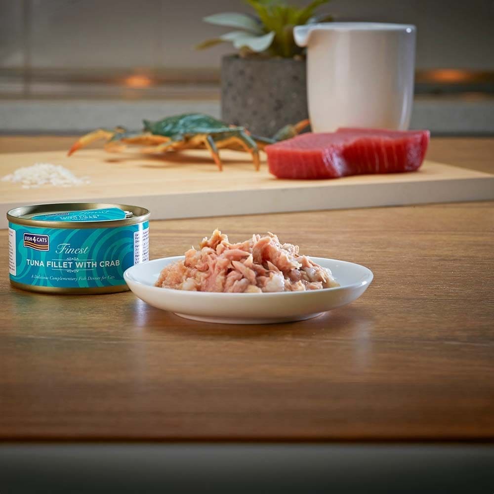 Fish4Cats Tuna Fillet & Crab 70g - Image 3