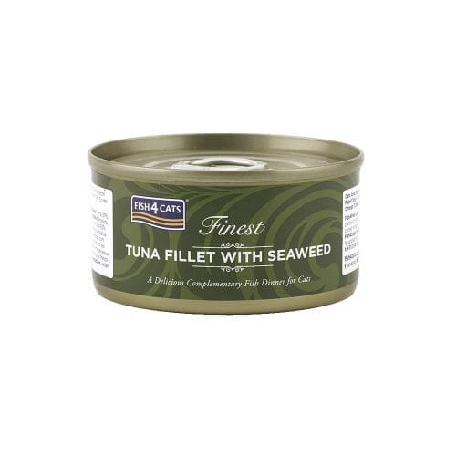 Fish4Cats Tuna Fillet with Seaweed 70g