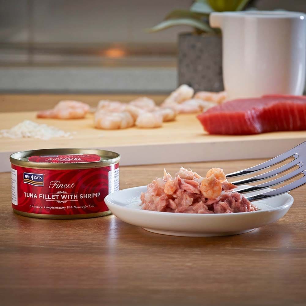 Fish4Cats Tuna Fillet with Shrimp 70g - Image 3