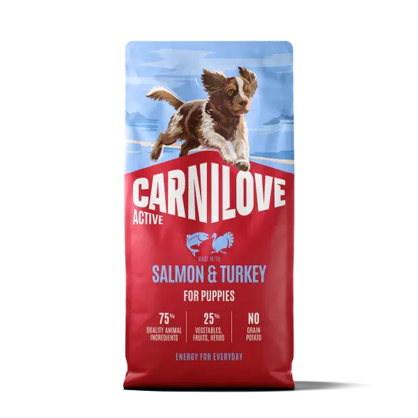 Carnilove Active Salmon & Turkey Puppy 1.5kg - 4kg