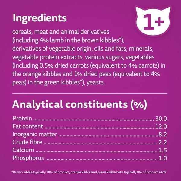Whiskas Adult Lamb 1.9kg - Image 4