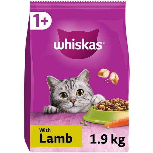 Whiskas Adult Lamb 1.9kg