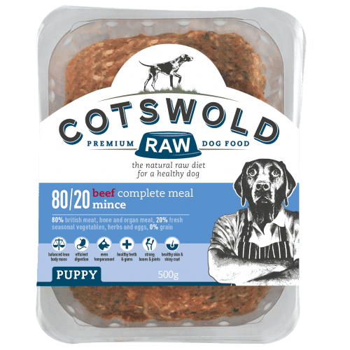 Cotswold 80/20 Puppy Beef 500g