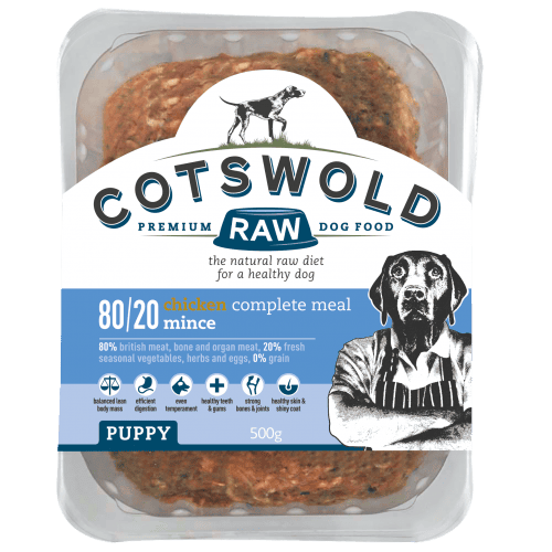 Cotswold 80/20 Puppy Chicken 500g