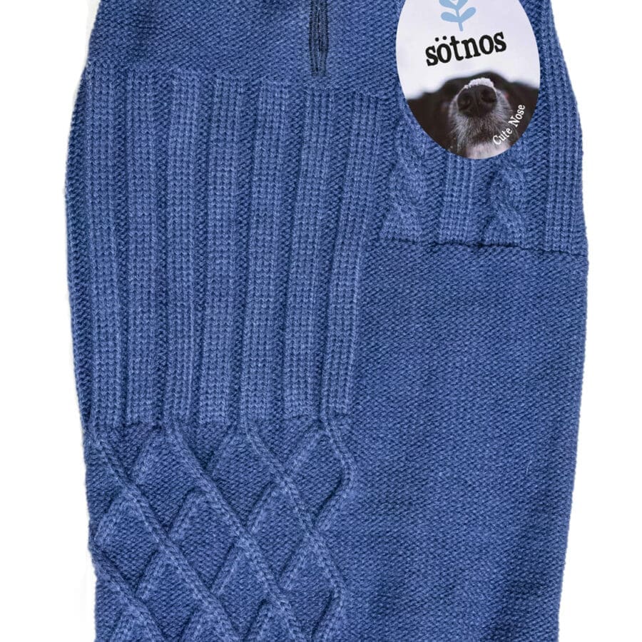Midnight Blue Funky Sweater (Available in Small, Medium, Large)